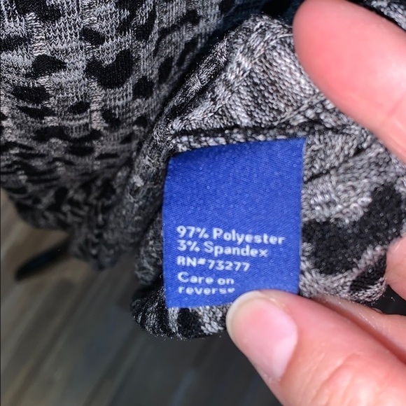 Apt 9 gray & black leopard print dress! - Picture 6 of 6